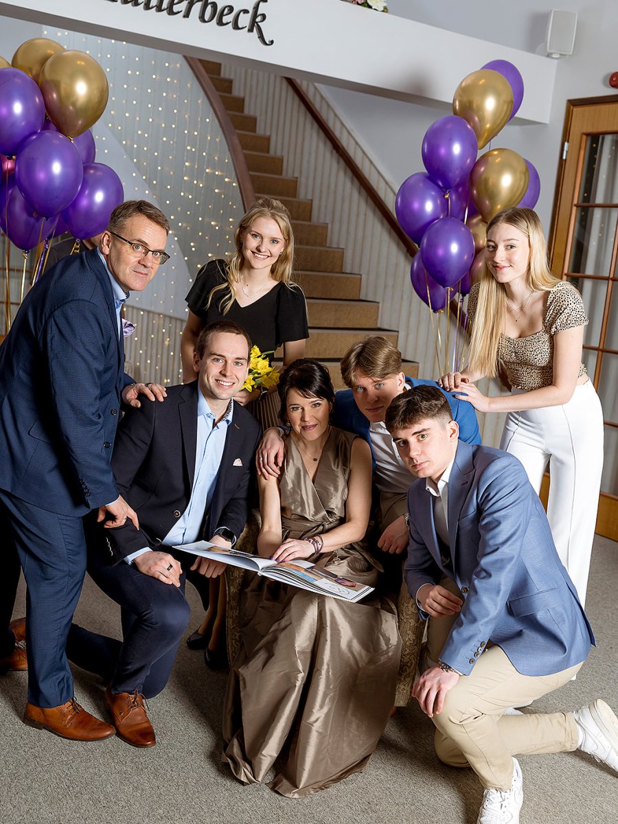 Meie pere: Terje, Margus, Marten, Helen, Rasmus, Mia ja Rene